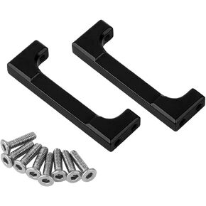 Aluminum Crossbar Shock Strengthen Mount for Losi 1/18 Mini LMT 4X4 Brushed Monster Truck RTR-LOS01026 Upgrade Parts (purple)