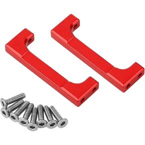 Aluminum Crossbar Shock Strengthen Mount for Losi 1/18 Mini LMT 4X4 Brushed Monster Truck RTR-LOS01026 Upgrade Parts (purple)