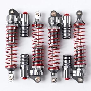 RC Shock Absorber Set for Axial SCX10 II RC Crawler Car, Aluminum Upgrade Parts 4PCS