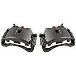 Callahan OE Replacement Semi-Loaded Front Calipers Set [For Deville Chevy Avalance 2500 Express 2500 3500 Silverado 1500 2500 Suburban 2500 Savana 2500 Sierra 2500 3500 Yukon XL 2500 H2]