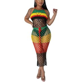 Women's Fashion Crochet Swimsuit Cover Ups Tassel Beach Dress Hollow Out Bikini Bathing Suit Cover Ups Dress
