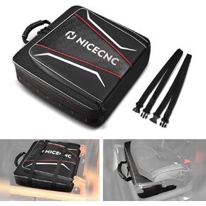 Maverick X3 Under Seat Storage Bag, Synthetic Oxford Fabric, Large Capacity X3 Storage Accessories Bag Tool Organizer Bag, Wear-resistant, Compatible with Can AM Maverick X3 2017-2023, Blue