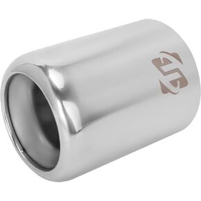 Exhaust tip - to Fit 3 Inch Exhaust Tail Pipe Diameter- Stainless Steel to give Chrome Effect - Car Muffler Tips