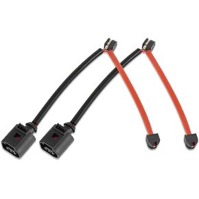 X AUTOHAUX 2pcs 7L0907637C Rear Brake Pad Electronic Wear Sensor Replacement for Volkswagen Touareg 2004-2010