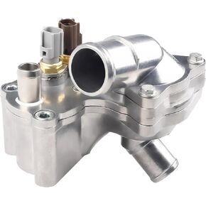 Engine Coolant Thermostat Housing Assembly Fit for 2001-2005 Explorer, 2001-2011 Ranger, 2001-2008 Maz-da B4000, 2001 Mountaineer Replaces# SK121093,4L5E8A586AB,4L5E-8594-AA,
