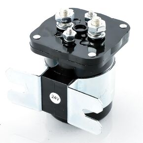 586-905 Starter Solenoid Relay 4 Terminal 200A for White Rodgers 586-114111 Compatible with Cummins 3050692 Replacement for Skyjack 103101 Trombetta 114-2411-020 114-1211-010 JLG 3740068 24V