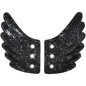 Shoe Wings 3 Layers Of Shiny Three-Dimensional Shoe Wings, Suitable For Shoe Accessories With Shoelaces