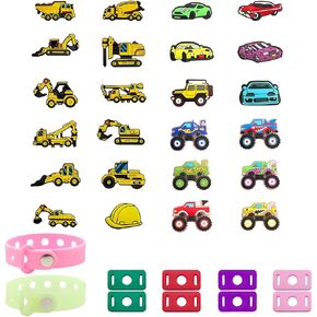 Cute Colorful Shoe Charms, Decorative Accessories for Sandals, Shoes, Bracelets
