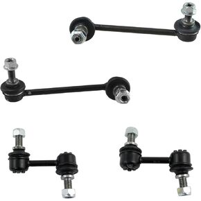 TRQ Front & Rear Sway Bar Stabilizer Link Set Compatible with 2009-2014 Acura TL