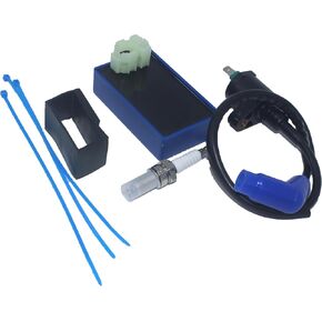 CDI BOX Ignition Coil and Spark PLUG Kit For FourTrax 300 1993 TRX300 TRX300FW OEM part 30410-HC4-770 30510-HC4-000