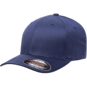 Flexfit Premium Original Wooly Combed Twill Youth Cap 6277Y (Navy)