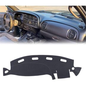 Dashboard Cover Dash Cover Mat Custom Fit for Dodge Ram 1500 2002-2005,2500/3500 2003-2005 (02-05Gray)