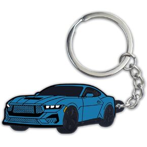For Ford Mustang Keychain，Metal Keychain，For Ford Mustang GT Accessories-2022 2023 2024