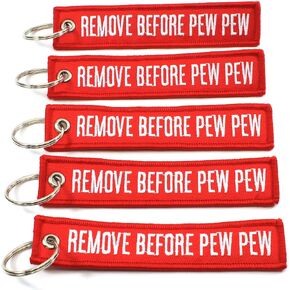 Rotary13B1 Remove Before PEW PEW - 5 Pack Key Chains in Kuwait