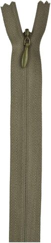 Coats Invisible Zipper 7" To 9", Olive in Saudi Arabia