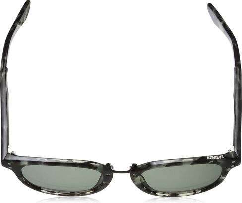 نظارات Nike EV0880-021 Achieve الشمسية (مقاس واحد)، لون سلحفاة رمادية/أسود، عدسة رمادية in Saudi Arabia