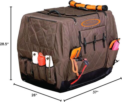 Mudriver Dixie Kennel Cover, Brown, X-Large in Saudi Arabia