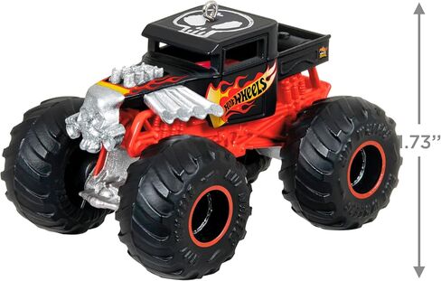 Hallmark Keepsake Christmas Ornament 2024, Hot Wheels Monster Trucks Bone Shaker, Gifts for Kids in Saudi Arabia