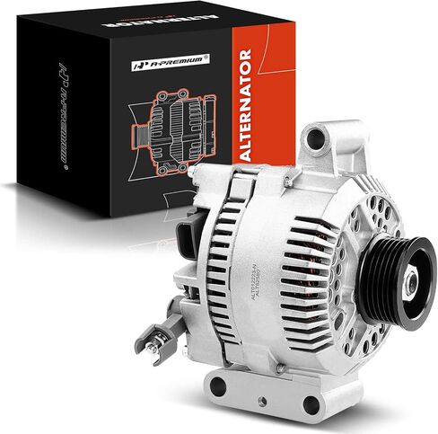 A-Premium Alternator Compatible with Ford Ranger 2001-2005 V6 4.0L & Mazda B4000 2001-2007 V6 4.0L, 95Amp 12V Clockwise 6-Groove Pulley, Replace# 1L5U-10300-BA, 1L5U-10300-BB, 1L5U-BA in Saudi Arabia