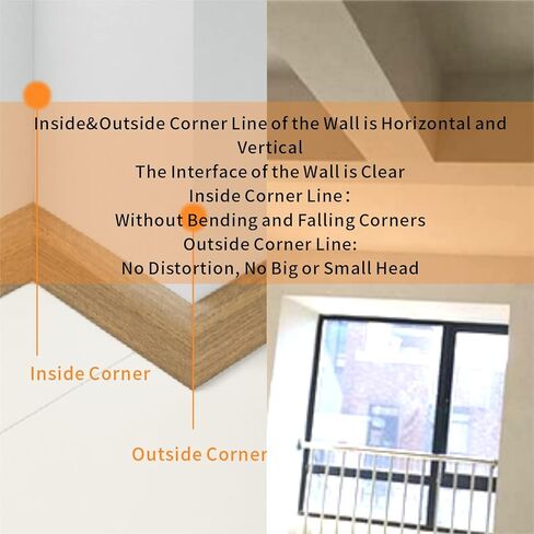 UNRUNFO-Reinforced-Drywall-Corner-Tape-for-Walls - Drywall Inside Outside Corner Tape with Metal, 2IN*100FT,1*ROLL, No Adhesive Side in Saudi Arabia