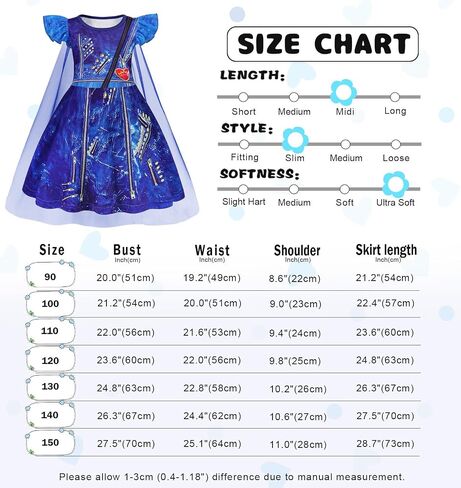 WonderBabe Princess Dress With Cape Girls Christmas Birthday Party Cosplay Costume Toddler Ruffle Sleeve Fancy Outfit Gift in Saudi Arabia