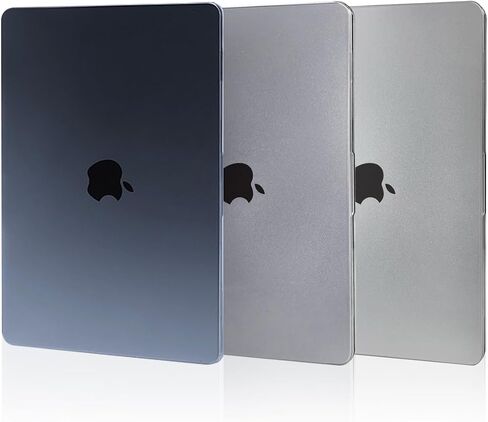 CISSOOK Compatible with MacBook Air 15 inch Case M3 Chip A3114 / M2 Chip A2941 Model 2024 2023 Release, Durable & Slim Protective Hard Shell Case Cover for MacBook Air 15.3" M2 M3 Case - Gray Clear in Kuwait