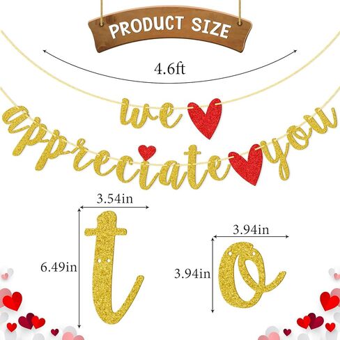 لافتة نحن نقدر لك، لافتة تقدير للموظفين مسبقة الصنع، تقدير الموظفين، العيادة، غرف استراحة المكتب، لافتة تقدير للطبيب والممرضة والقس، شكرًا لك على ديكور حفلات الموظفين (أزرق) in Kuwait