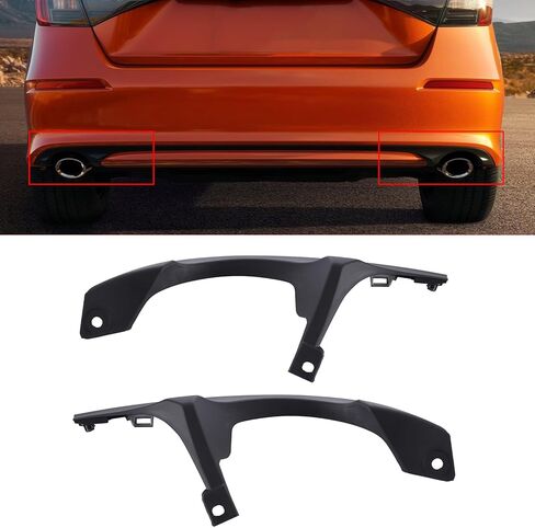 ماتي الأسود الذيل الحلق العلوي غطاء الكسوة صب صالح لهوندا سيفيك 2022 2023 in Kuwait