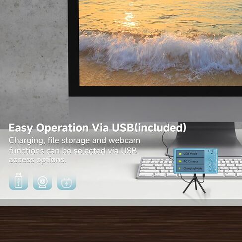 Digital Camera, FHD 1080P 44MP Digital Camera for Kids Video Camera with 64GB SD Card 16X Digital Zoom, Compact Point and Shoot Camera Portable for Kids Boys Girls Teens Students Seniors (Blue) in Kuwait