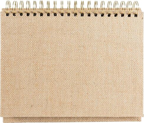 سي آر جيبسون PEC-24049 تقويم مكتبي أسبوعي غير مؤرخ للتخطيط، 52 صفحة، 10.5 بوصة عرض × 8.5 بوصة ارتفاع، منسوج باللون البني المصفر in Kuwait