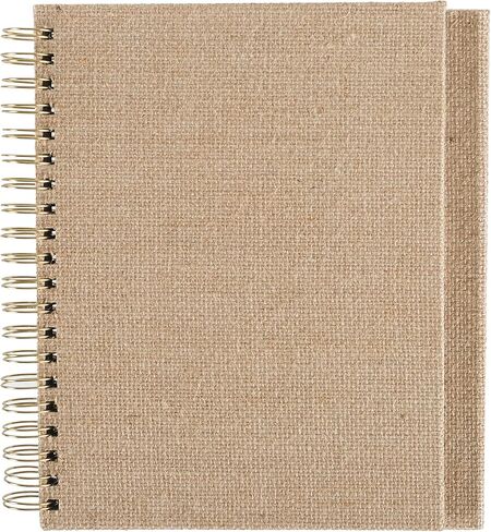 سي آر جيبسون PEC-24049 تقويم مكتبي أسبوعي غير مؤرخ للتخطيط، 52 صفحة، 10.5 بوصة عرض × 8.5 بوصة ارتفاع، منسوج باللون البني المصفر in Kuwait