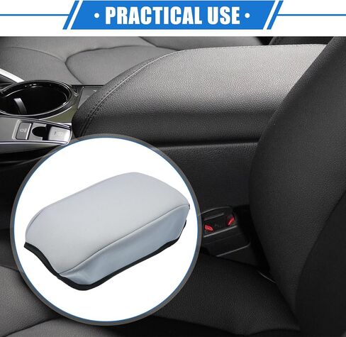 Armrest Protector Cover Pad Replacement Compatible for Jeep Compass 2010-2022, Durable Neoprene Fabric Gray in Saudi Arabia