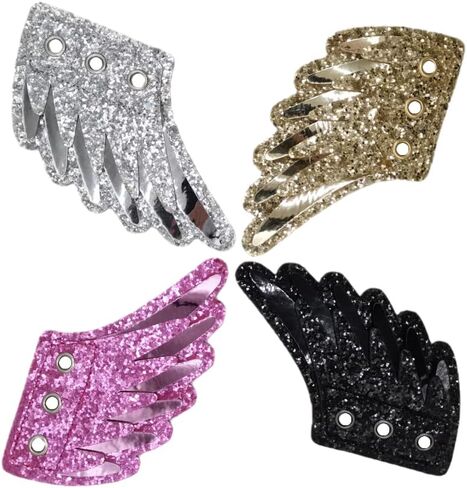 Shoe Wings 3 Layers Of Shiny Three-Dimensional Shoe Wings, Suitable For Shoe Accessories With Shoelaces in Saudi Arabia