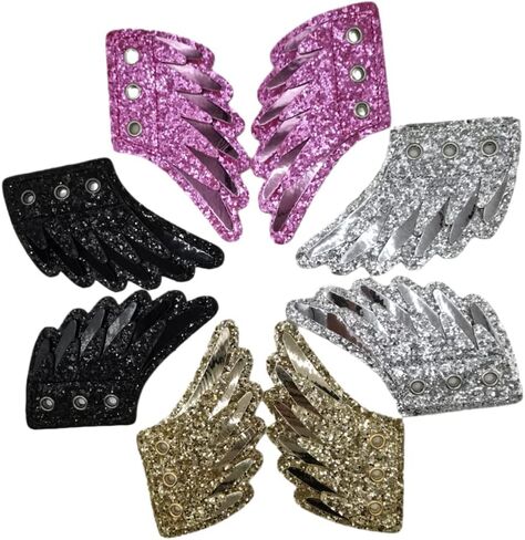 Shoe Wings 3 Layers Of Shiny Three-Dimensional Shoe Wings, Suitable For Shoe Accessories With Shoelaces in Saudi Arabia