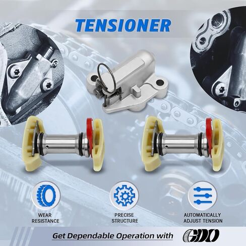 3.5l Engine Timing Chain Kit With vvt cam phaser Compatible with Ford F150 Taurus Edge expedition mustang Transit 3.5L/3.7L, Lincoln MKX MKZ Navigator, Mercury Milan; OE#AT4Z6L266B,AT4Z6K254A in Kuwait