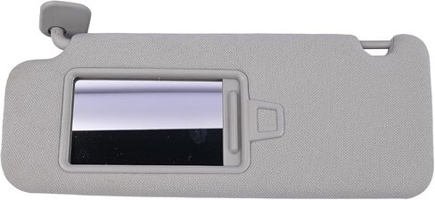Driver Side Sun Visor Fit for Hyundai Sonata 2015 2016 2017 2018 2019 Replace 85201C2000TRY Front Left | Sun Protection Shade | Makeup Mirror | Gray in Saudi Arabia