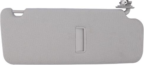 Driver Side Sun Visor Fit for Hyundai Sonata 2015 2016 2017 2018 2019 Replace 85201C2000TRY Front Left | Sun Protection Shade | Makeup Mirror | Gray in Saudi Arabia
