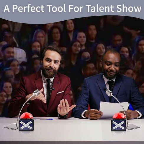 RIBOSY Game Answer Buzzer - لعبة الجرس مع الأضواء والصوت Trivia Quiz Got Talent Buzzer - أزرار الجرس لعرض الألعاب in Kuwait