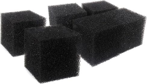 MOTO4U Fuel Cell Safety Foam Block Safety Racing Fuel Cell Foam Insert Block Fuel Cell Anti-Slosh for Gas Gasoline E85 Alcohol Methane Fuels 3.9" x 3.9" x 3.9" Black,6PCS in Saudi Arabia