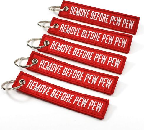 Rotary13B1 Remove Before PEW PEW - 5 Pack Key Chains in Kuwait