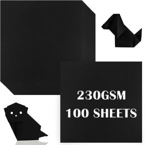 Cardstock Scrapbook Paper, 100 Pack 230gsm Heavyweight Craft Paper for Card Making & Cricut, 11.4 x 11.4 Inch Thick Creative Paper for Scrapbooking & Paper Crafting (White)