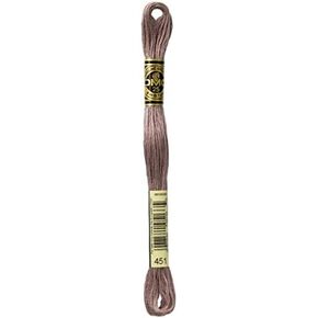 DMC Stranded Cotton Embroidery Thread 451 - per Skein