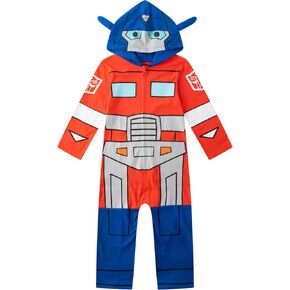 Transformers One Optimus Prime Bumblebee Boys Hooded Cosplay Coverall for Toddlers to Little Kids