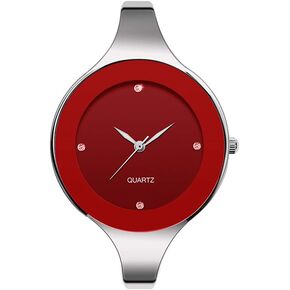 Weicam Luxury Ladies Bracelet Stainless Steel Bangle Wrist Watch Women’s Quartz Analog Watch Best Gifts