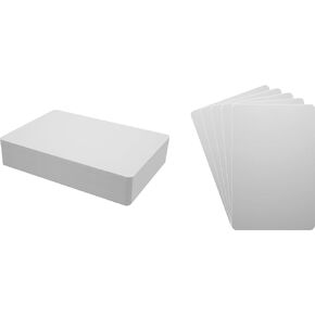(100) White Standard 20mil DVD Case Divider Cards - 5 5/8" x 8 1/2" - DVNS85WH20