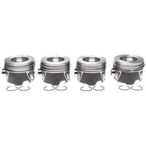 Mahle OE GM 6.6L Duramax 06-09 LMM LBZVin 26D .020 Right Bank Only Piston With Rings Set (Set of 4)