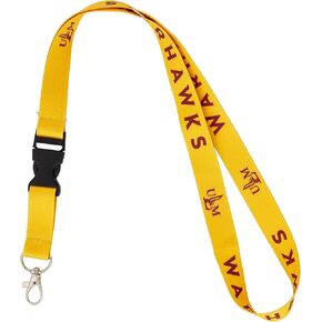 Desert Cactus University of Louisiana Monroe Lanyard ULM Warhawks Car Keys ID Badge Holder Keychains Detachable Breakaway Snap Buckle Lanyards (Yellow)