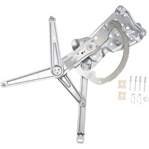 TRQ Front Right Window Regulator Passenger Side Compatible with 1992-1998 BMW 318i 1995-1999 318ti 1992-1995 325i 1996-1998 328i 1997-1998 M3