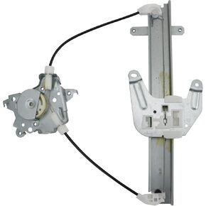 TRQ Rear Left Window Regulator Drivers Side Compatible with 1998-2001 Nissan Altima