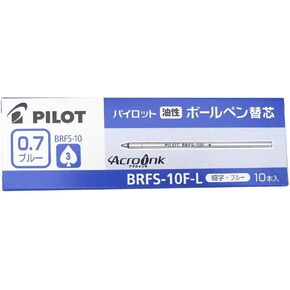 Pilot BRFS-10F-L Ballpoint Pen Blue Refill set of 10